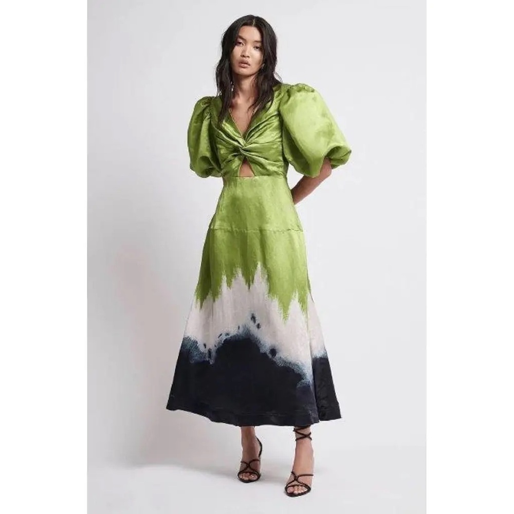 Aje Midi Dress